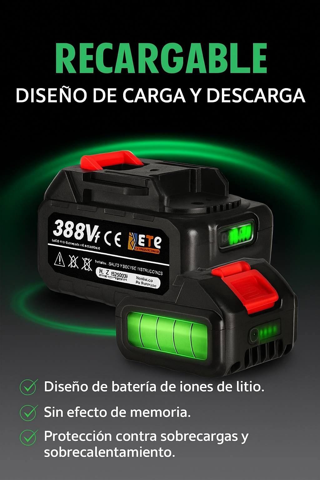 PowerJet 48V — Hidrolavadora Portátil de Alta Presión